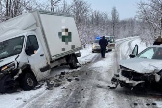 accident pe dj 606 in judetul mehedinti o soferita a lovit o autoutilitara un pasager ranit 698c3a66ce862