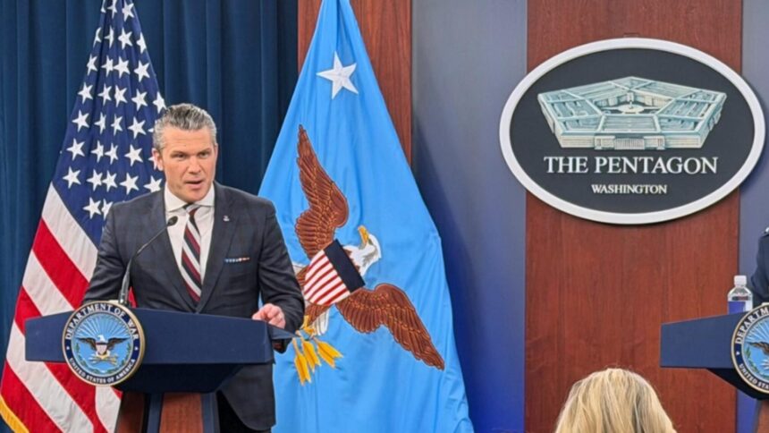 secretarul american al apararii acuza iranul ca a vrut sa l ucida pe trump pete hegseth abia ne am apucat de treaba in iran 69a8398104f99