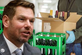 eric swalwell accused of charging alcohol deliveries to campaign funds 69e53f1278675