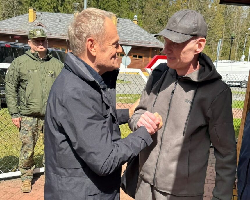 journalist andrzej poczobut freed from prison in belarus in us brokered swap deal 69f0be9fa818b