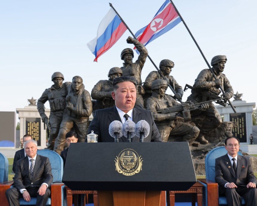 kim praises north korean soldiers who blew themselves up to evade ukraine capture 69f1f1a3b4d49